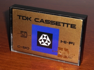 First Hi-Fi cassette. TDK