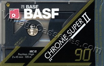 BASF Chrome C-129 Chrome Tapes! - Pre-Loaded Type II Cassettes