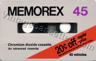 Memorex Chromium Dioxide 1976