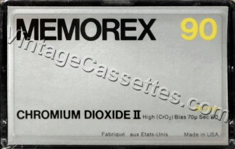 Memorex Chromium Dioxide II 1978