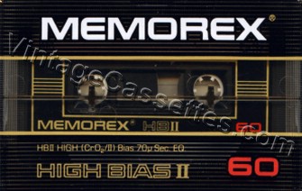 Memorex High Bias II 1982