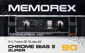 Memorex Chrome Bias II 1985
