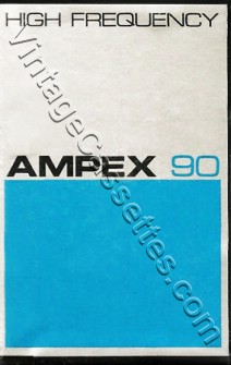 Ampex 360 High Frequency 1972