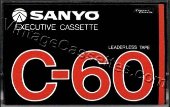 Sanyo Executive Cassette C-60 1980