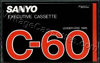 Sanyo Executive Cassette C-60 1986