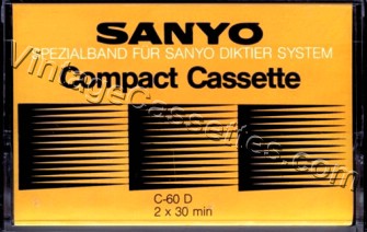 Sanyo Dictation C-60 1980