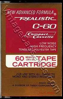 Realistic Low Noise C-60 1973