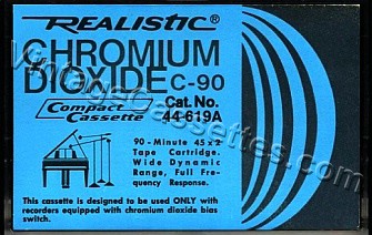 Realistic Chromium Dioxide 1973