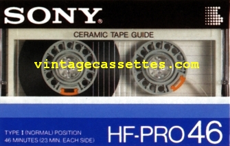 SONY HF-PRO 1985