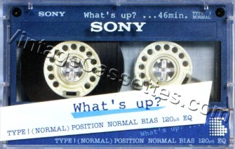 SONY What's Up Blue 1985