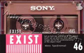 SONY EXIST  RED 1988