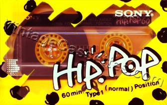 SONY HIP-POP YELLOW 1988