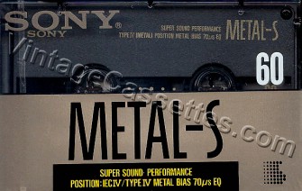 SONY METAL-S 1990