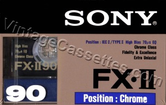 SONY FX-II 1990