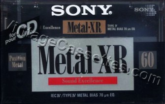 SONY METAL-XR  1992