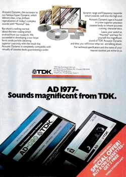 TDK 1977 AD