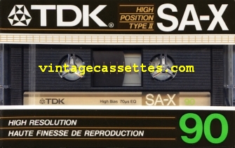 TDK SA-X 1985