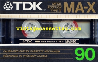 TDK MA-X 1986