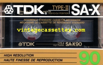 TDK SA-X 1987