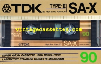 TDK SA-X 1986