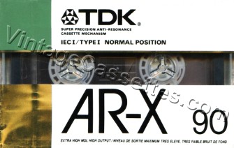 TDK AR-X 1988