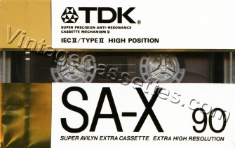 TDK SA-X 1988