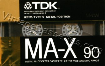TDK MA-X 1988