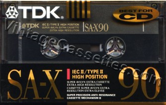 TDK SA-X 1990