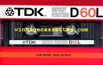 TDK D-L Instant Start 1985